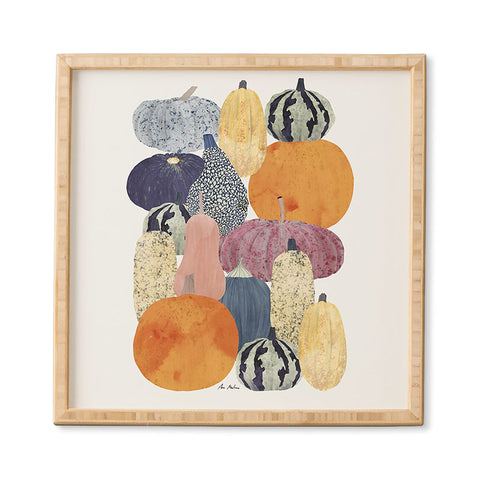 El buen limon Pumpkin still life Framed Wall Art