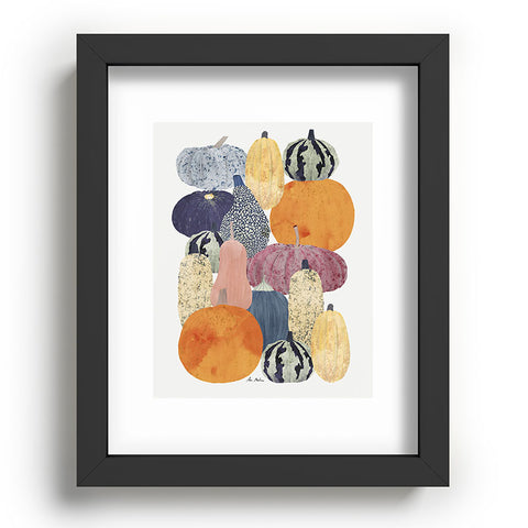 El buen limon Pumpkin still life Recessed Framing Rectangle