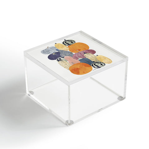 El buen limon Pumpkin still life Acrylic Box