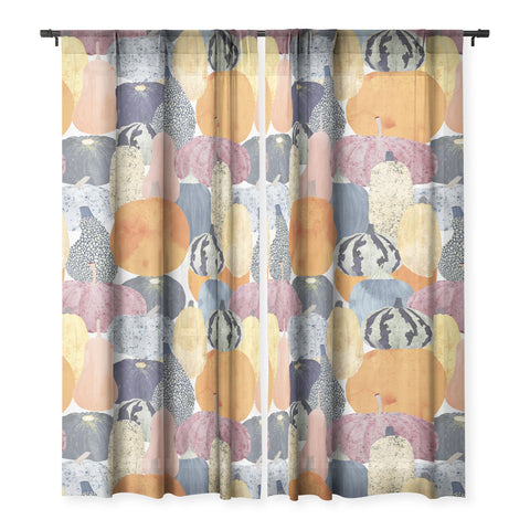 El buen limon Pumpkin still life Sheer Non Repeat