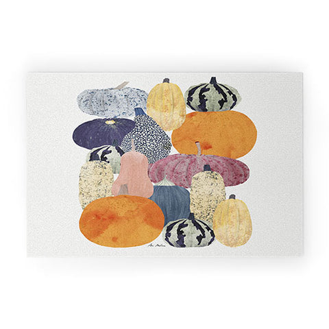 El buen limon Pumpkin still life Welcome Mat