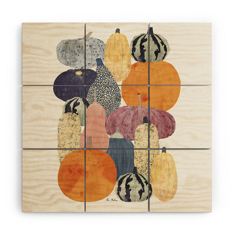El buen limon Pumpkin still life Wood Wall Mural