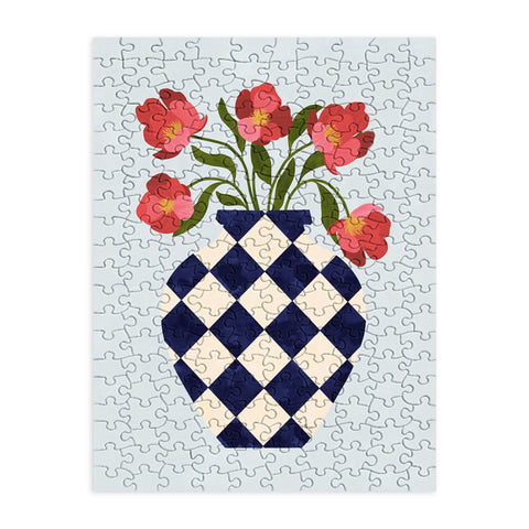 El buen limon Roses and vase with diamonds Puzzle