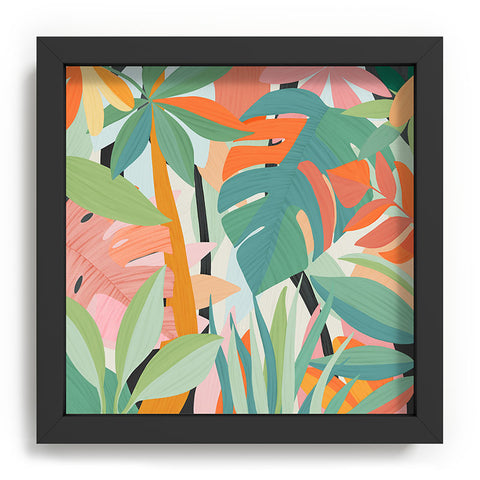 El buen limon Tropical forest I Recessed Framing Square