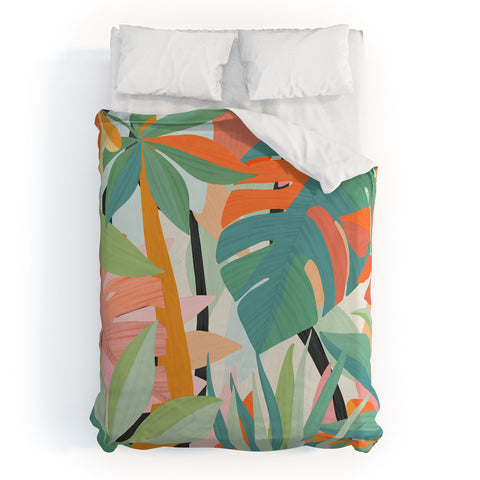 El buen limon Tropical forest I Duvet Cover