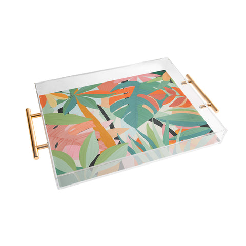 El buen limon Tropical forest I Acrylic Tray
