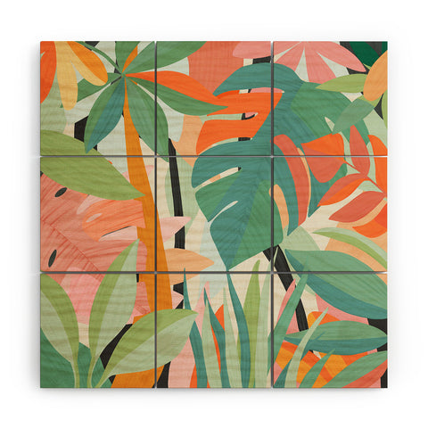 El buen limon Tropical forest I Wood Wall Mural