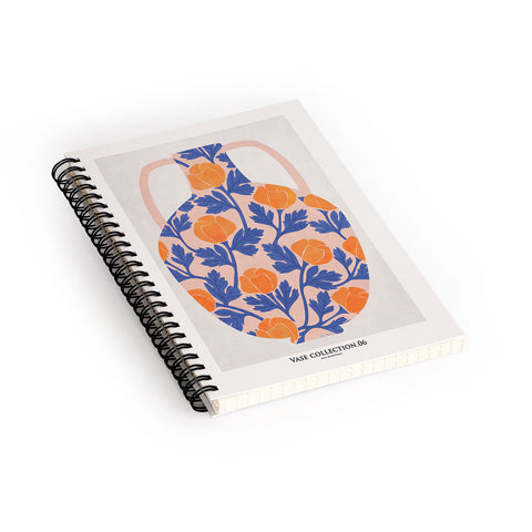 El buen limon Vase and roses collection Spiral Notebook