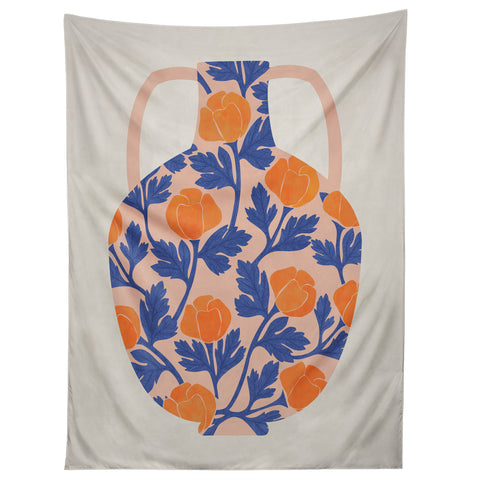 El buen limon Vase and roses collection Tapestry