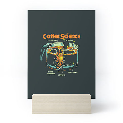 Elan Harris COFFEE SCIENCE Mini Art Print