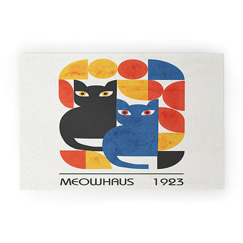 Elan Harris MEOWHAUS 1923 Welcome Mat