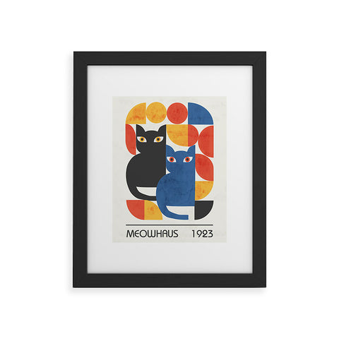 Elan Harris MEOWHAUS 1923 Framed Art Print