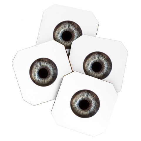 Elena Kulikova Eye See Blue Sky Coaster Set