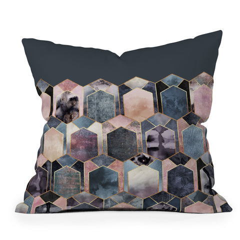 Elisabeth Fredriksson Art Deco Dream 1 Outdoor Throw Pillow
