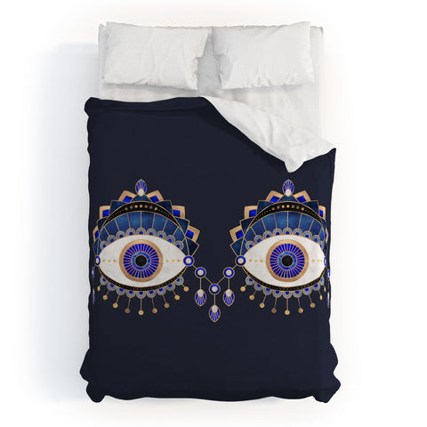 Elisabeth Fredriksson Blue Eyes Duvet Cover