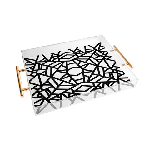 Elisabeth Fredriksson Bold Mosaic Sun Acrylic Tray