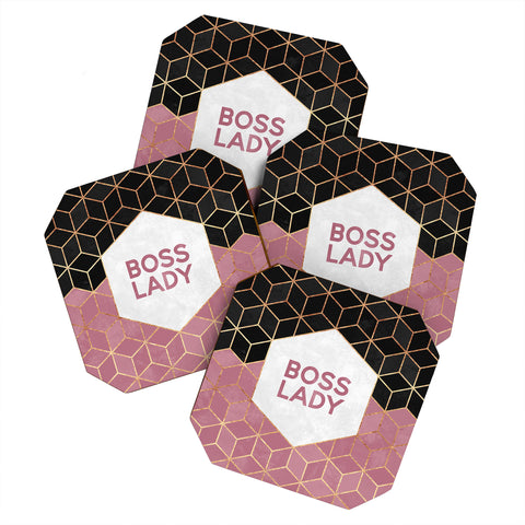 Elisabeth Fredriksson Boss Lady 1 Coaster Set