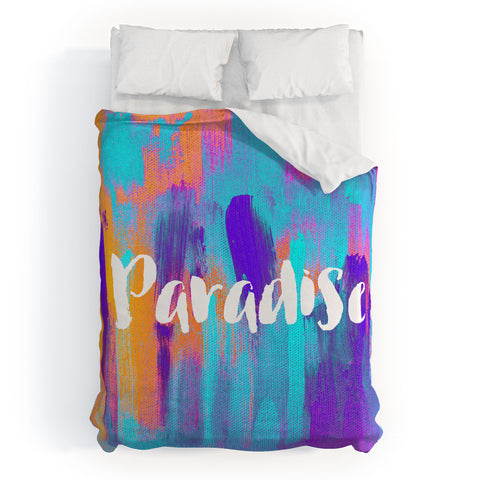 Elisabeth Fredriksson Colorful Paradise Duvet Cover