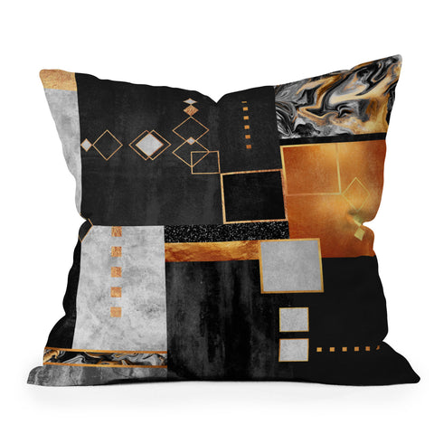 Elisabeth Fredriksson Construction Outdoor Throw Pillow