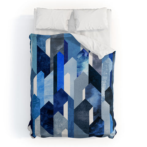 Elisabeth Fredriksson Crystallized Blue Duvet Cover