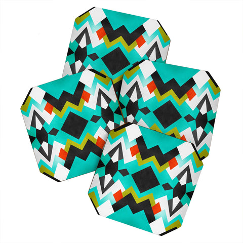 Elisabeth Fredriksson Distant Planet Pattern Coaster Set