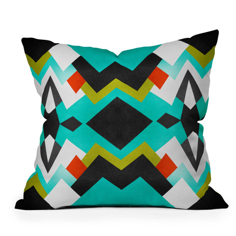 Elisabeth Fredriksson Distant Planet Pattern Outdoor Throw Pillow