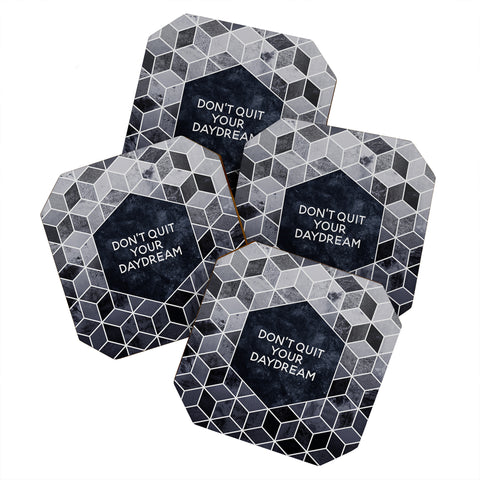 Elisabeth Fredriksson Dont Quit Your Daydream Coaster Set