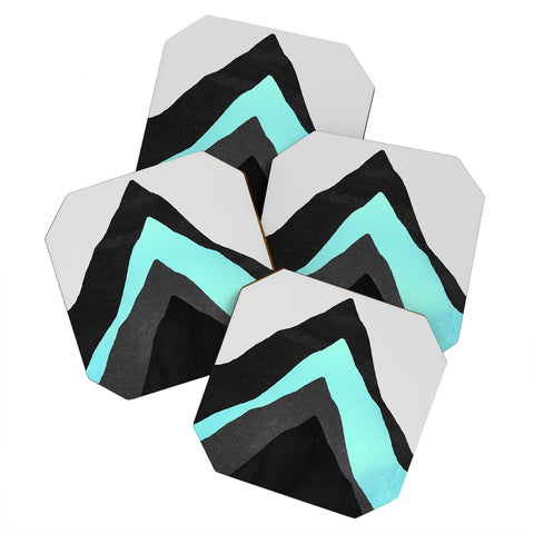 Elisabeth Fredriksson Four Mountains Coaster Set