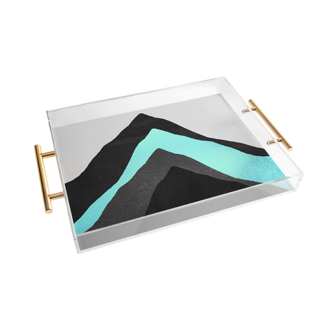 Elisabeth Fredriksson Four Mountains Acrylic Tray