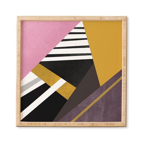 Elisabeth Fredriksson Geometric Combination 1 Framed Wall Art