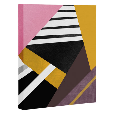 Elisabeth Fredriksson Geometric Combination 1 Art Canvas