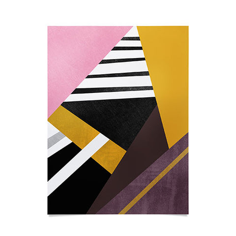 Elisabeth Fredriksson Geometric Combination 1 Poster