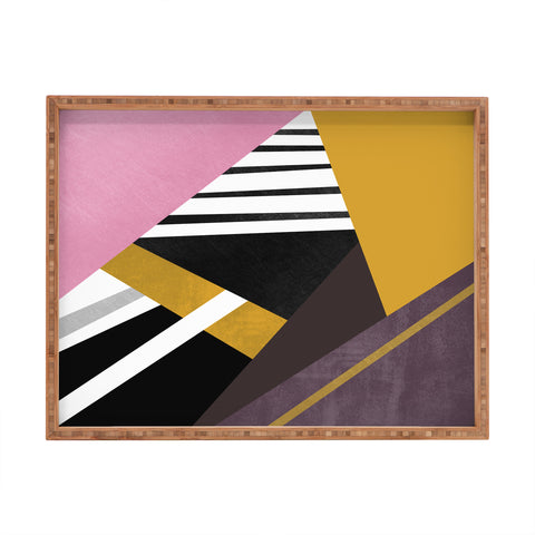 Elisabeth Fredriksson Geometric Combination 1 Rectangular Tray