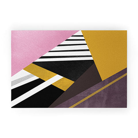 Elisabeth Fredriksson Geometric Combination 1 Welcome Mat
