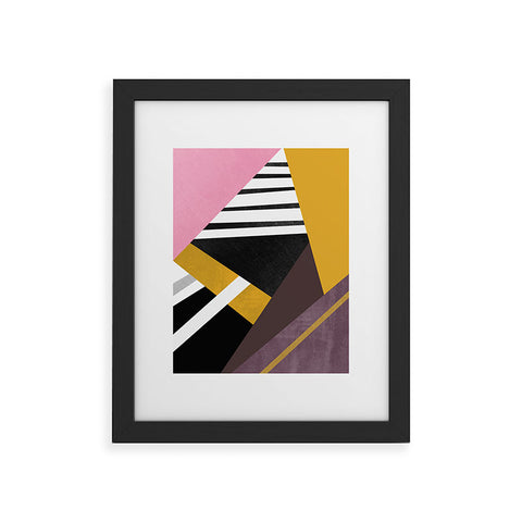 Elisabeth Fredriksson Geometric Combination 1 Framed Art Print