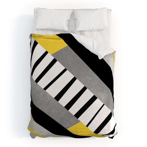 Elisabeth Fredriksson Geometric Combination 2 Duvet Cover