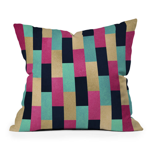 Elisabeth Fredriksson Glamorous Bricks Outdoor Throw Pillow