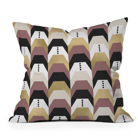 Elisabeth Fredriksson Gold Bullions Outdoor Throw Pillow