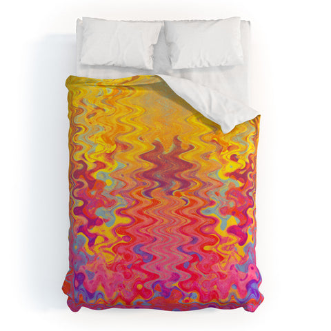 Elisabeth Fredriksson Goodbye Summer Duvet Cover