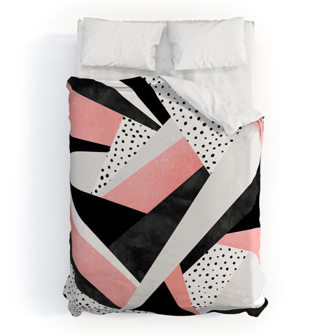 Elisabeth Fredriksson Happy Girl Duvet Cover