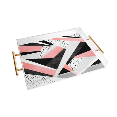 Elisabeth Fredriksson Happy Girl Acrylic Tray