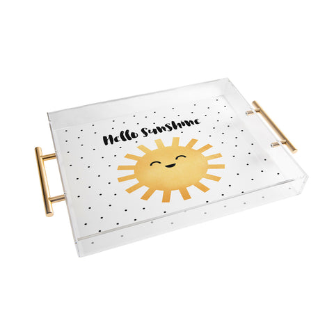 Elisabeth Fredriksson Hello There Acrylic Tray