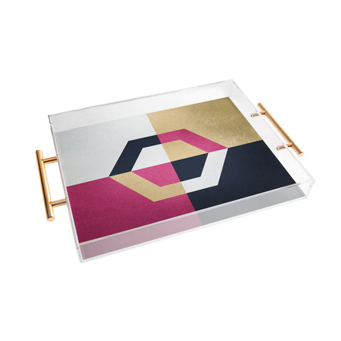 Elisabeth Fredriksson Hexagon Acrylic Tray