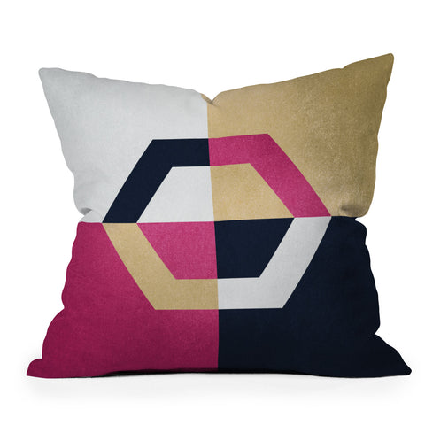 Elisabeth Fredriksson Hexagon Outdoor Throw Pillow