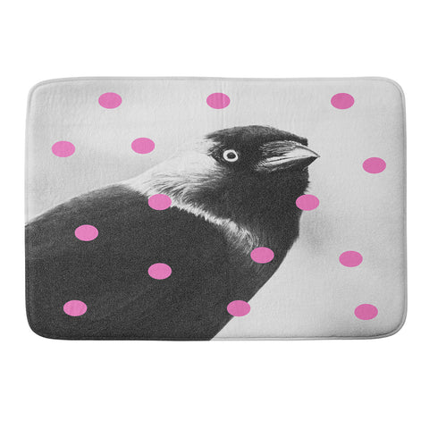 Elisabeth Fredriksson Jackdaw Memory Foam Bath Mat