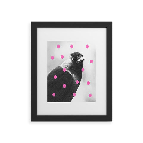 Elisabeth Fredriksson Jackdaw Framed Art Print