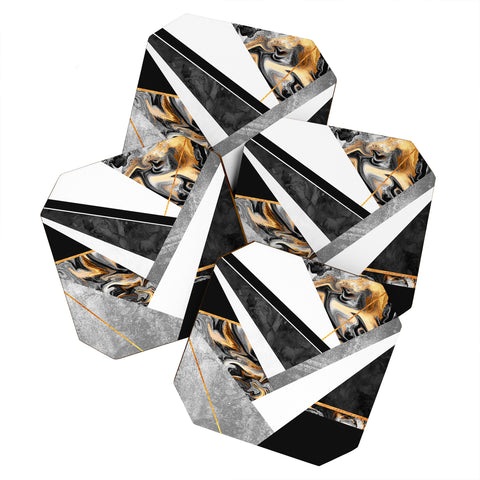 Elisabeth Fredriksson Lines and Layers Coaster Set