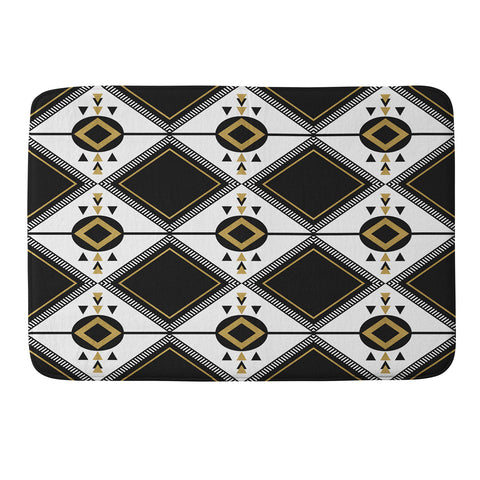Elisabeth Fredriksson North Black Memory Foam Bath Mat