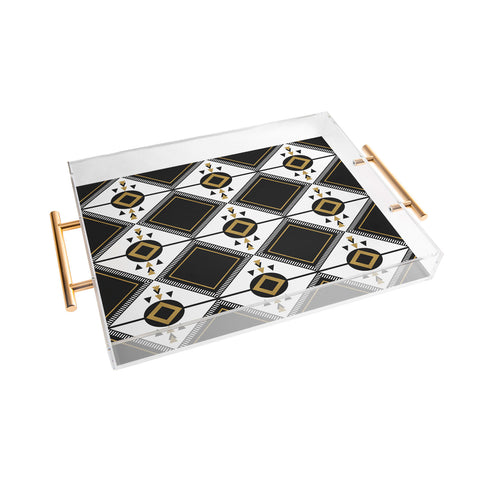 Elisabeth Fredriksson North Black Acrylic Tray
