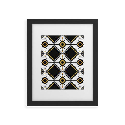 Elisabeth Fredriksson North Black Framed Art Print